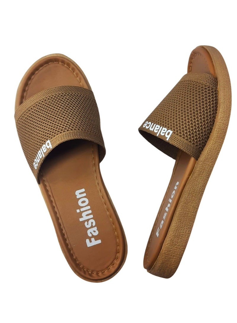 Slide Slippers with a Comfortable and Lightweight Foam Sole for Women - Image 3